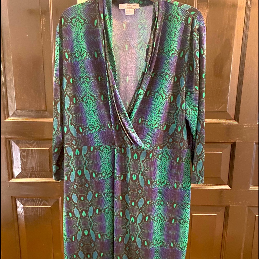 Snake Print Dress